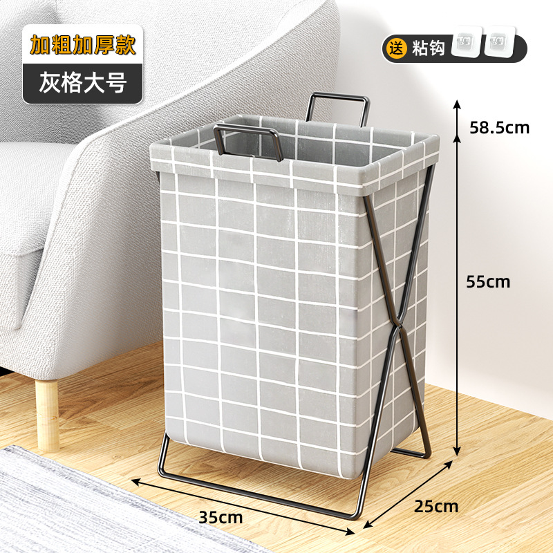 Cesta de lavandería ropa sucia cesta de almacenamiento cesta de lavandería plegable hogar Baño sala de estar lavandería cesta de la ropa bolsa
