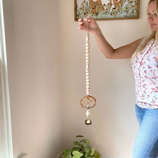 CARDINAL ORNAMENT WIND CHIME gift Red Dress Decoration gift Angel Wings WIND Chimes