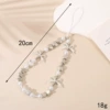 K3712 3 alloy bow mobile phone chain