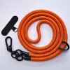 Mobile phone, orange strap
