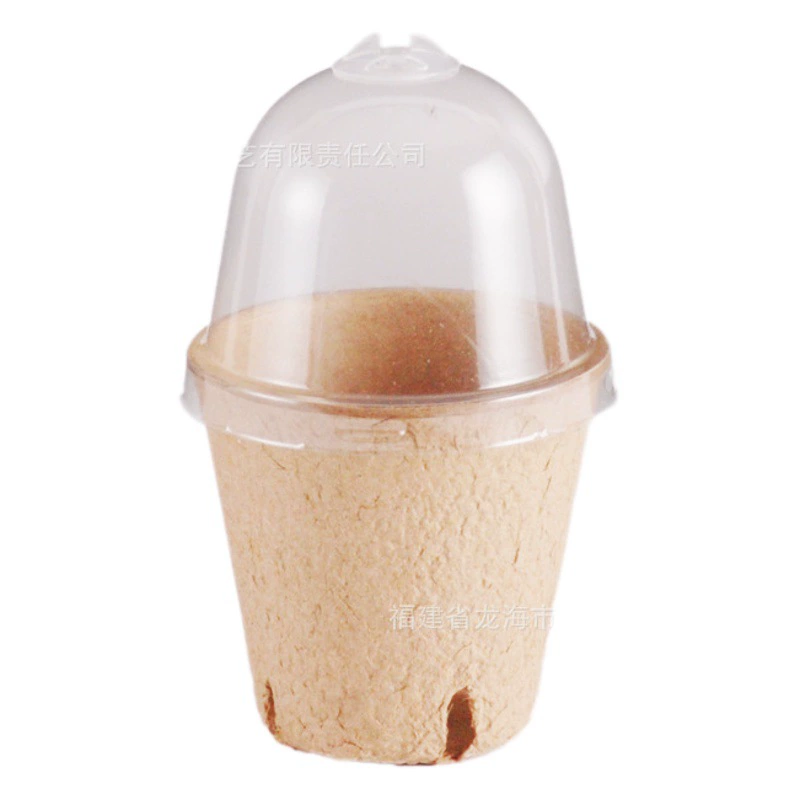 Чашка Питомника Целлюлозы Круглый Цветочный Горшок Разлагаемый Питомник Выращивание Цветочный Горшок Посадка Горшок Одноразовая Чашка Питания