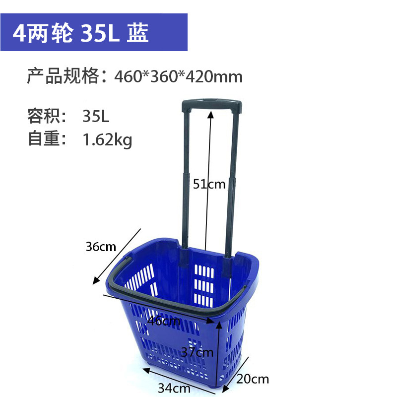 Fabricante Zhao Yiming cesta de compras supermercado gran marco de compras fondo hueco cesta de plástico image 75