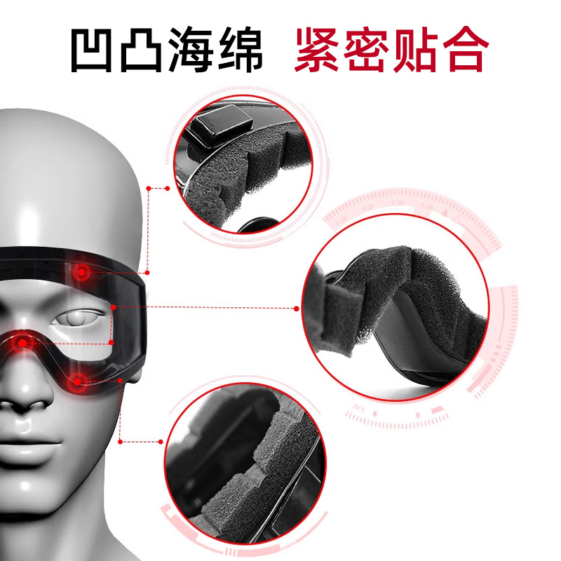 Gafas Antivaho Chengkai Technology, Gafas de Motocicleta con Protección Contra el Viento y la Arena, Antisalpicaduras para Conducir, Protección Laboral Industrial, Venta al Por Mayor del Fabricante
