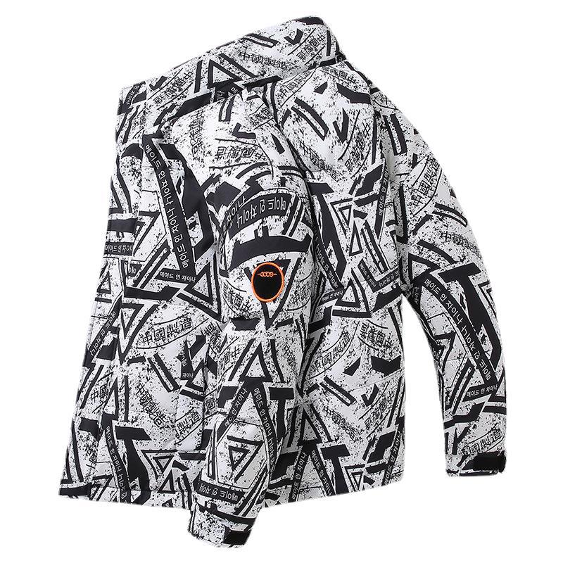 Men's Clothing 2024 new youth men's Silk cotton jacket men's short winter thickened coat student couple trendy_voghion.com