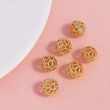 �߱�ɫ�U�ջ������18k����΢��ʯͰ��A��ˮ���ִ�diy�Ʒ���
