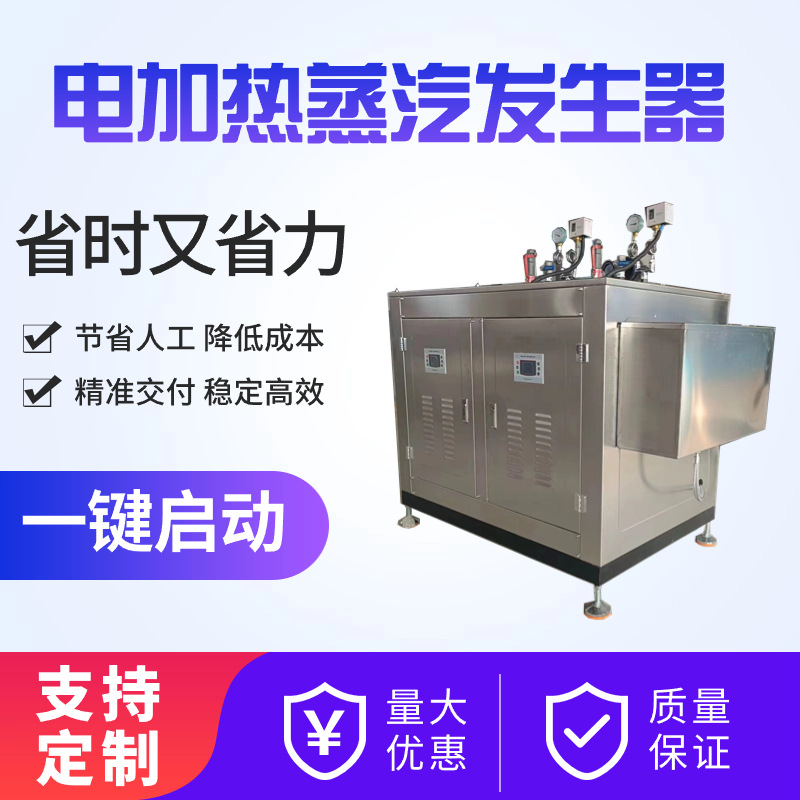 电锅炉24kw小型电加热蒸汽发生器 服装熨烫工业节能用蒸汽热源机