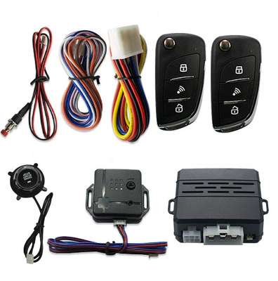 Car anti-theft device Device with One-Touch Start + Vibration - style-2-english-version