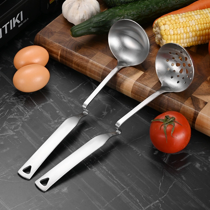 304 настенная ложка из нержавеющей стали креативная настенная суповая ложка для горячего горшка дуршлаг острая Горячая ложка Бытовая каша ложка суп