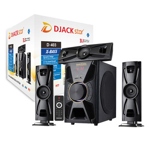 3.1 Audio home audio multimedia speaker subwoofer DJACK STAR D-403 English packaging remote control