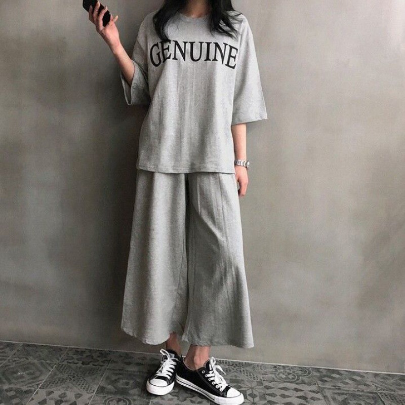 Fashion casual loose plus size English suit ladies summer new short sleeve pants two-piece cross-border wholesale Fashion casual loose plus size English suit ladies summer new short sleeve pants two-piece cross-border wholesale