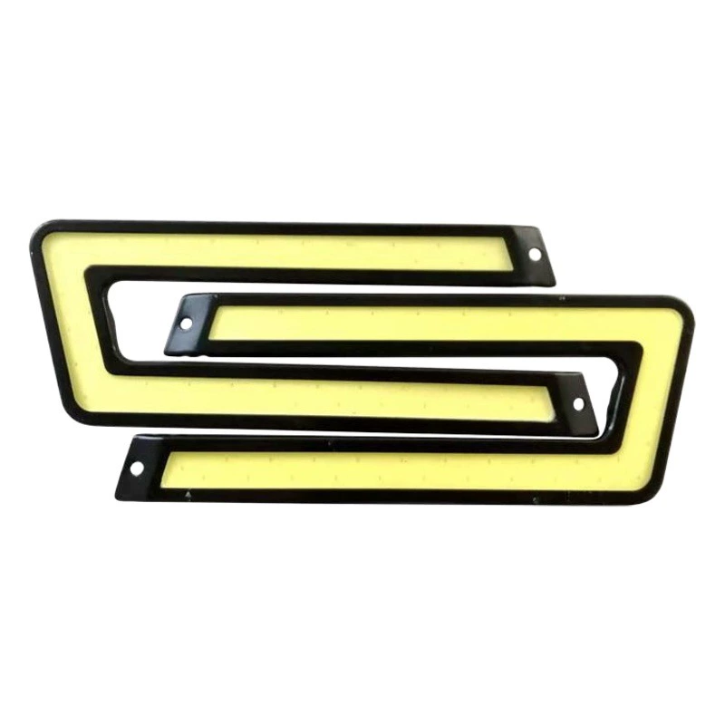 Автомобильные фары U-образные светодиодные дневные ходовые огни, часто используемые высокояркие модифицированные COB мощные декоративные автомобильные фары