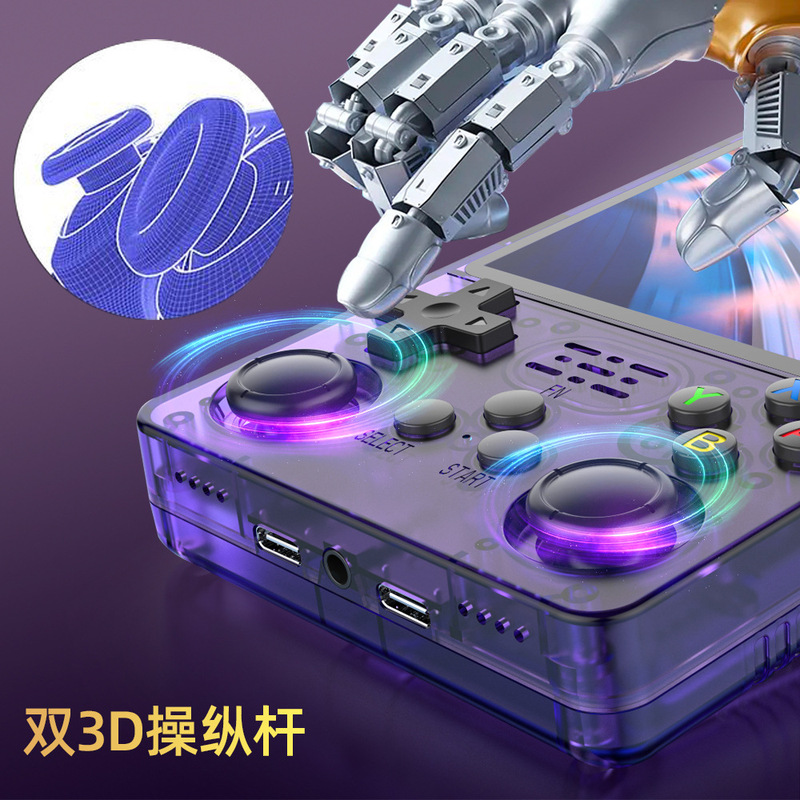 R36plus Rシリーズゲーム機R36S携帯型ゲーム機シリーズ オープンソース携帯型ゲーム機 跨境 レトロゲーム機|undefined