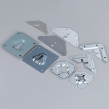 浴室镜框镜子玻璃挂片 家具五金连接铁片暗挂玻璃装饰画框挂钩