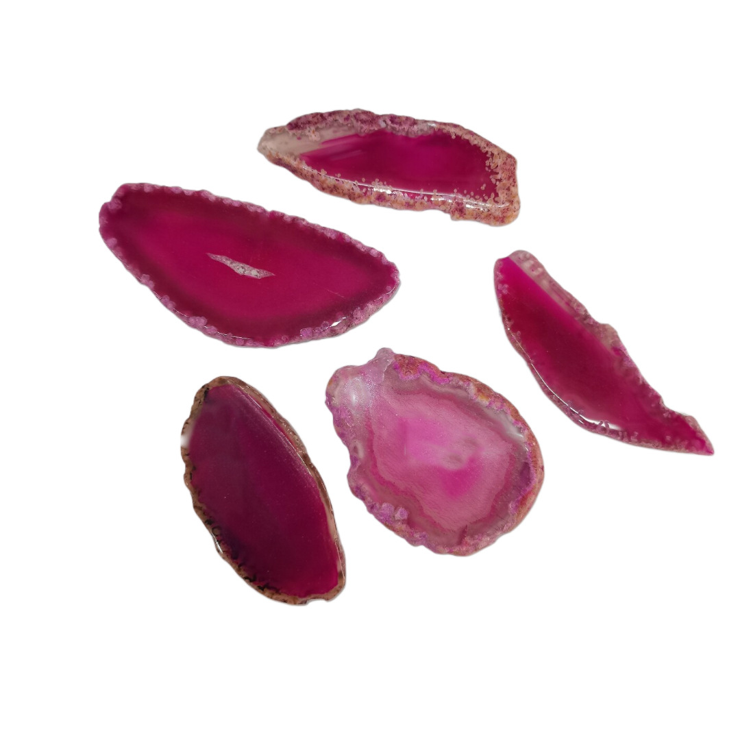 Tiktok natural piedra cruda rebanada ágata paisaje color carillón de viento pieza colgante no agujero pieza de ágata