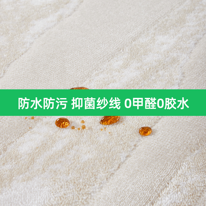 Alfombra sala de estar 2025 nueva alfombra de dormitorio sin lavable moderna simple alfombra de alta calidad impermeable alfombra insonorizante