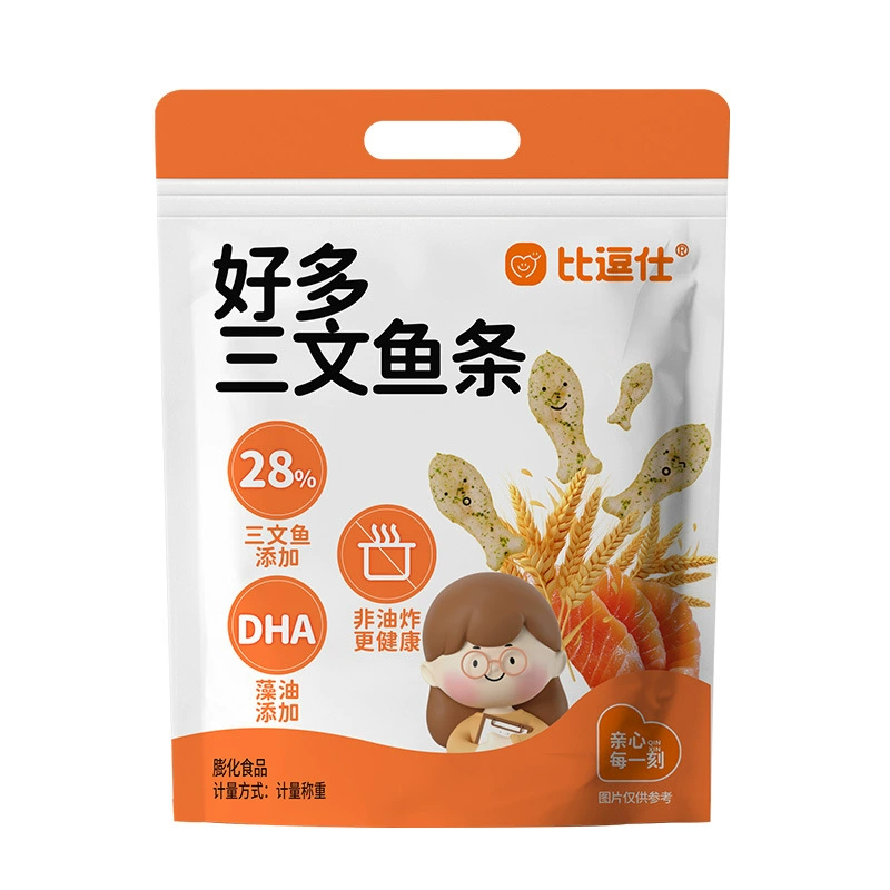 比逗仕 Plenty of salmon sticks snacks for kids