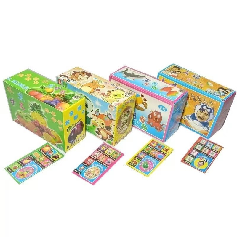 (2개) 전체 사진 왕이 복권을 열어 판매하기 위해 마구간 주변에 카드 소품 매점 게임 카드 장난감 학교를 열었습니다.