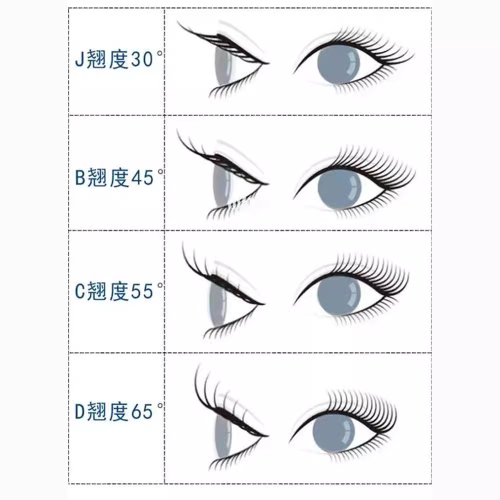 Mejorado 5D trébol de cinco hojas pestañas esteticista gruesa Cruz suave 0,05mm pestañas Injerto de pestañas