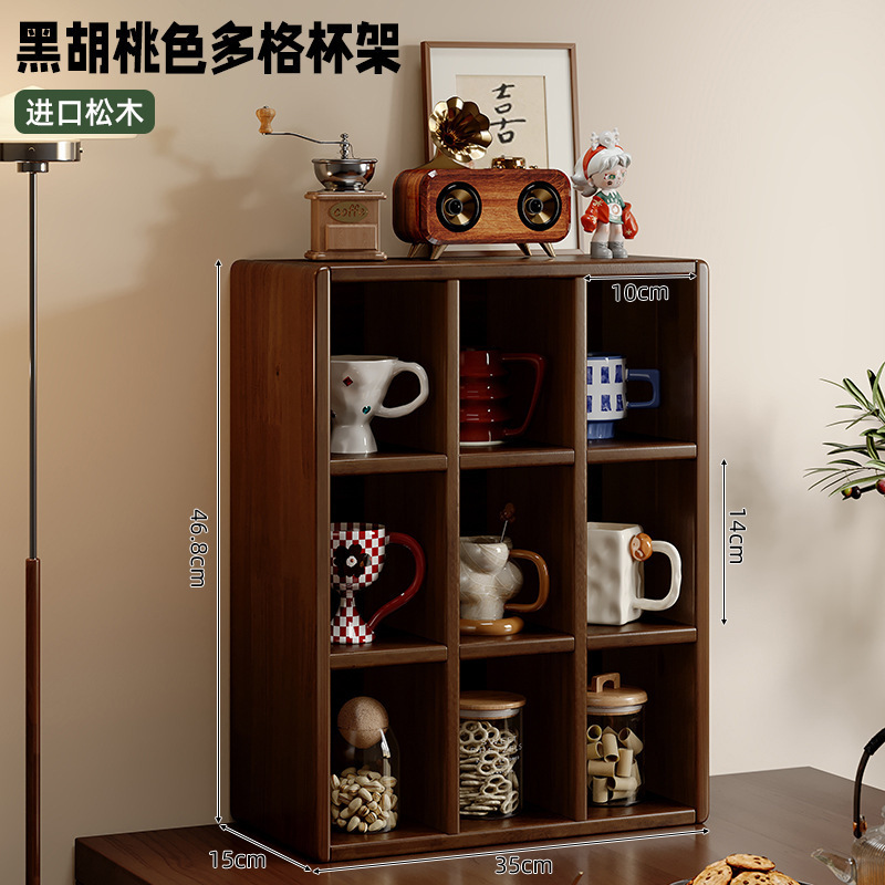 Estante de exhibición de caja ciega, bloque de construcción a prueba de polvo, caja de almacenamiento de juguetes, vitrina hecha a mano de madera maciza, caja de exhibición de almacenamiento Mate de burbujas