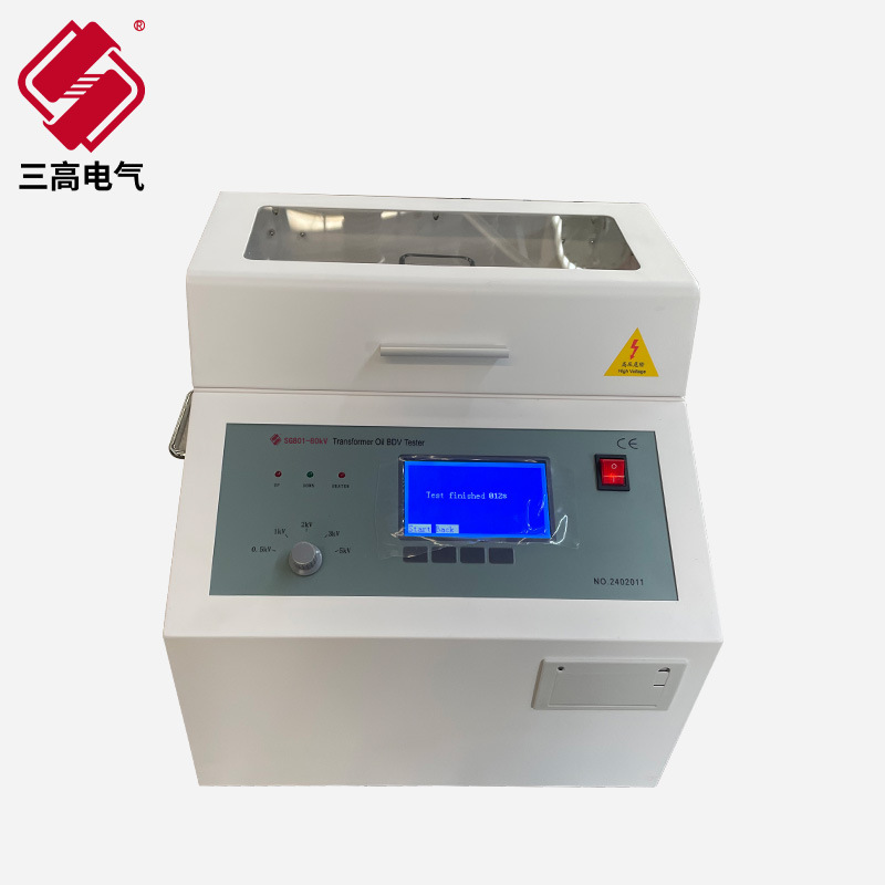 全自动绝缘油介电强度测试仪 油耐压检测设备 高精度实验