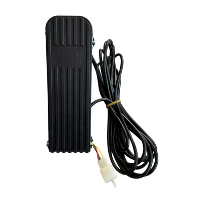 Throttle pedal for large electric tricycle accessories, four-wheel vehicle foot-operated speed controller pedal, tricycle start pedal (Electric vehicle pedal) - carpet-throttle-37m-flat-head