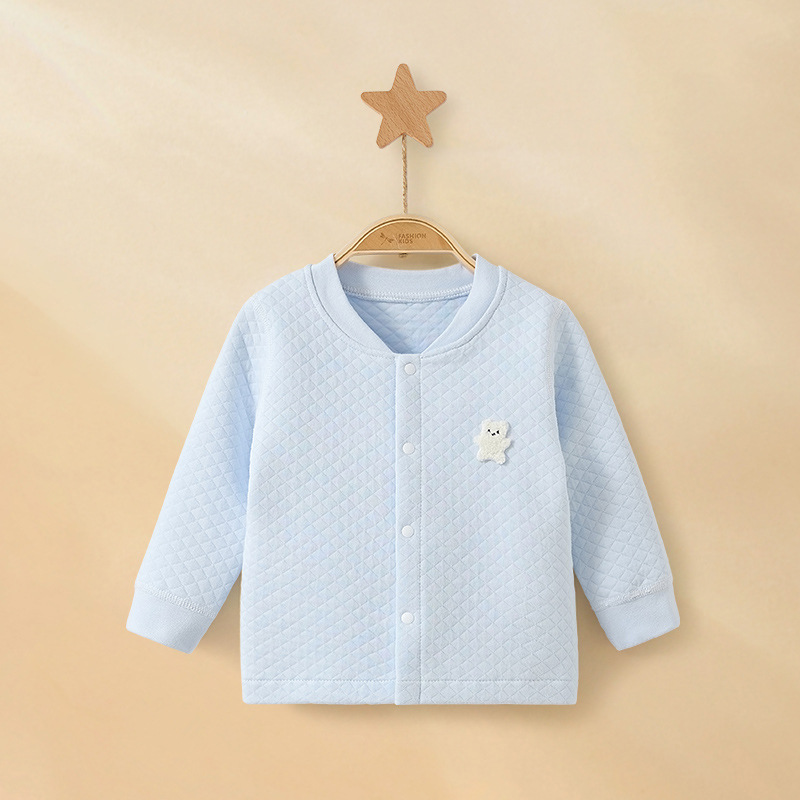 Primavera, otoño, invierno, chaqueta caliente para bebés, ropa interior para niños, niñas y niños, ropa interior para bebés