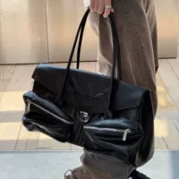 2025 новый клеверный мультикарманный HOBO унисекс плечевой подмышечный рюкзак универсальный вместительный портфель