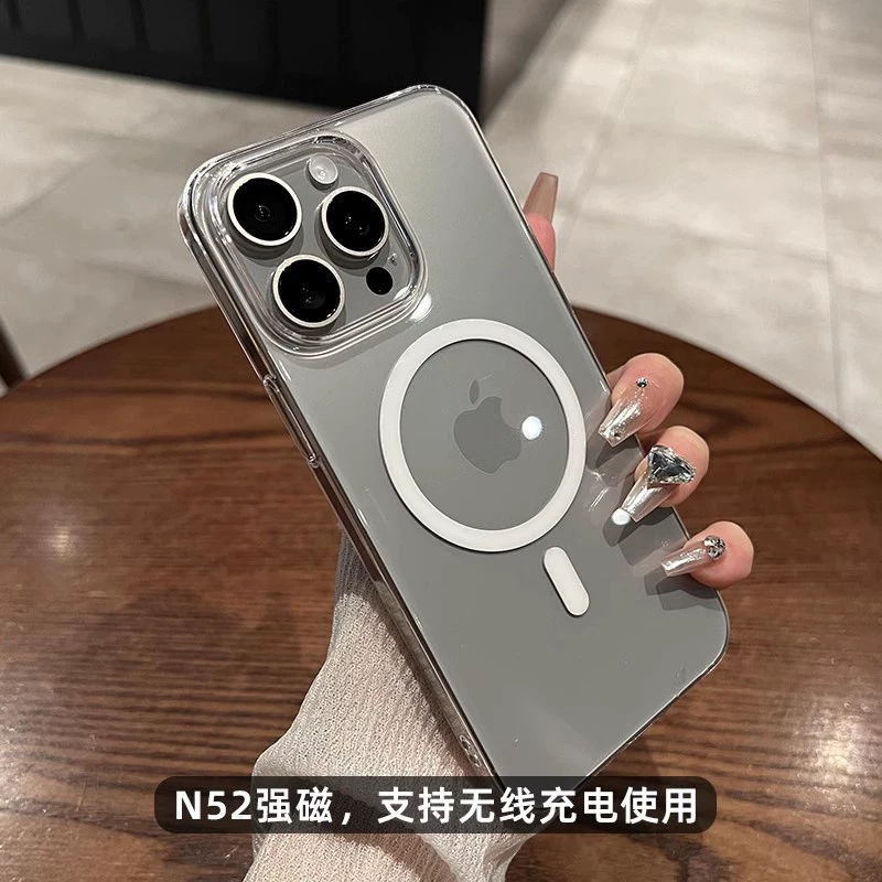 Apple, совместимый чехол, прозрачный iPhone 16, защитный чехол, iphone, 16премакс, стиль высокого качества, защита от падений