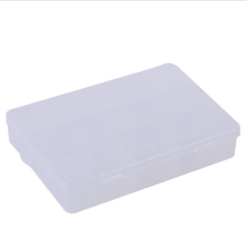 670 pencil case sketch pencil case plastic transparent with insert storage box organizer art drawing supplies