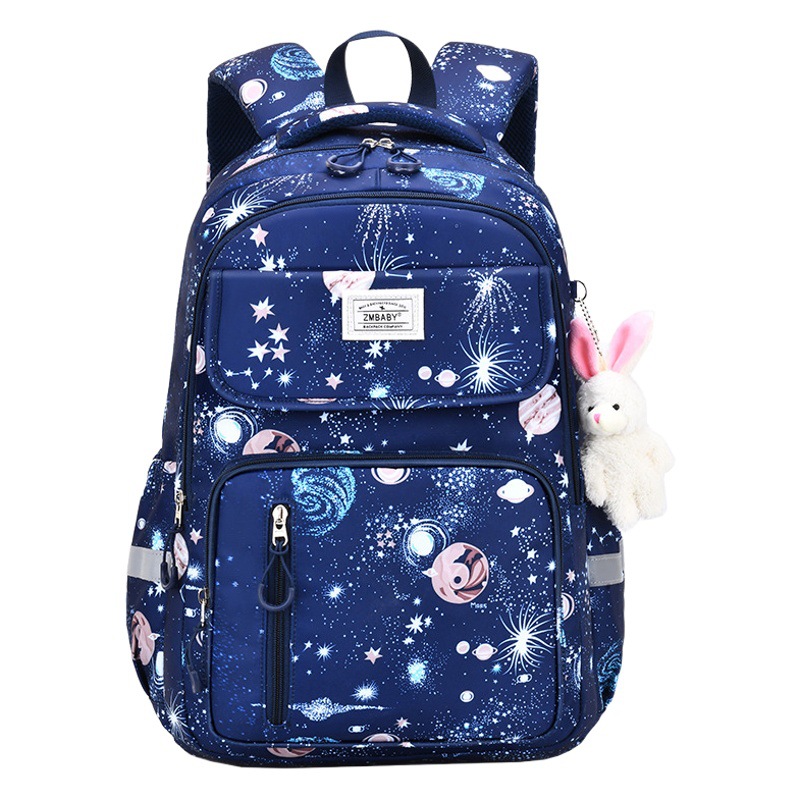 ゴマの宝物の新型の小学生のかばんの女性の1-3-6年生のかわいい子供のかばんの軽いカジュアルなランドセル