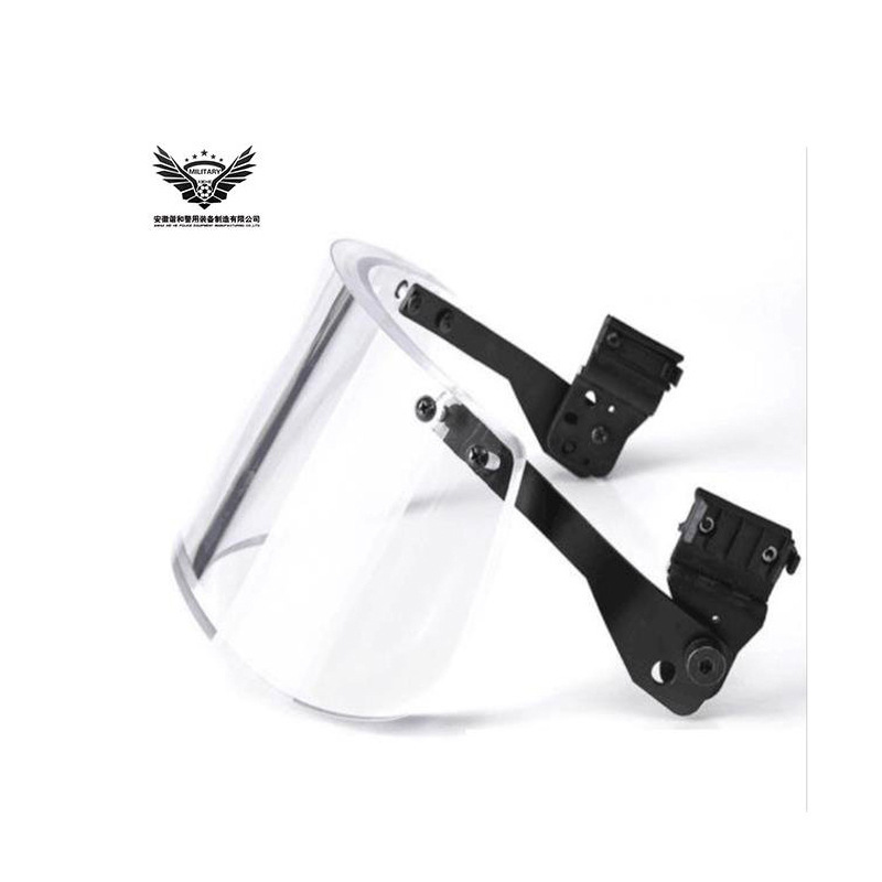 谐和厂家供应批发PC材料防弹护目镜二级防弹面罩眼罩战术款常规款