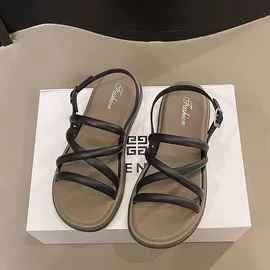 厚底拖鞋;塑料拖鞋;女士洞洞鞋