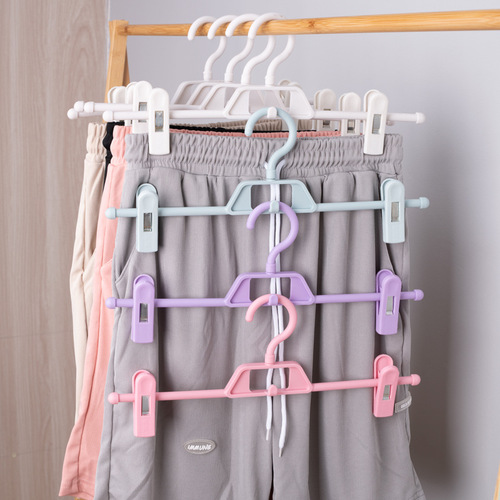 Traceless Home Pants Rack Pants Clip JK Group Clip Rack Clips Pants Hanger Combined Hanger Stack Hanger Wardrobe Special Innerwear Rack