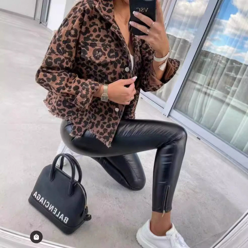 Джинсовая юбка с длинным рукавом, куртка, коллекция 2022 года, loose fit