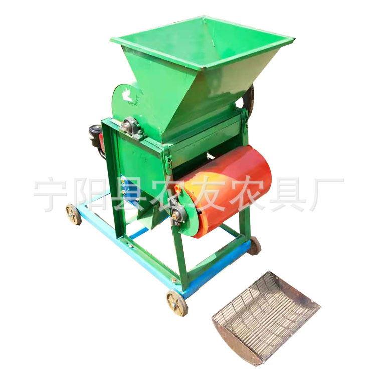 开心果脱壳机 柴油机版本花生脱粒机油坊花生脱壳出米机