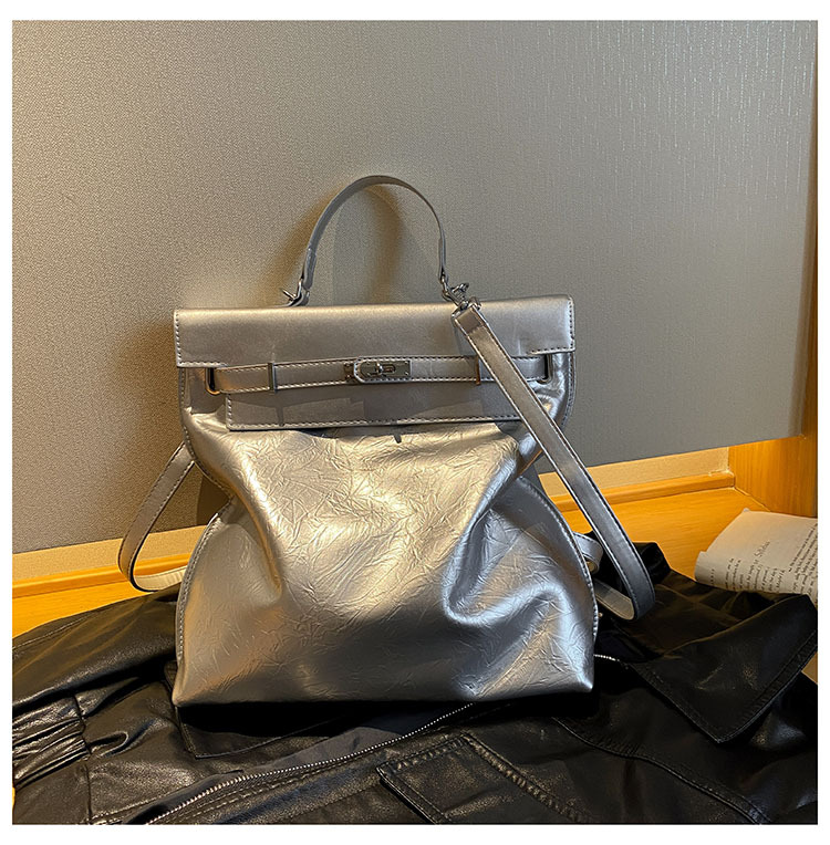 2023 Neue Doppel-Umhängetasche, Einzel-Umhängetasche, Umhängetasche, Dreifach-Nutzungstasche, Handgriff-Muster, Öl-Ledertasche, große Kapazität, beliebte Eimertasche_voghion.com