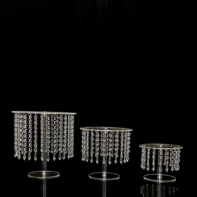 Boda postre pastel de mesa combinación traje europeo cristal acrílico pastelería occidental bandeja decoración adornos