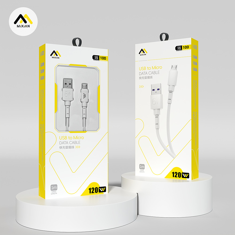 6A Super Fast Charge 1 m/2 m Mobile Phone Charging Line for 120W Huawei Apple Android typec Data Line