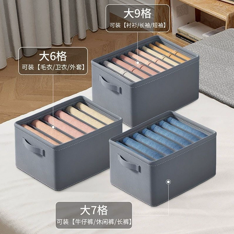 Storage system, overall, storage box, jeans, sweatshirt, underwear, increased thickness