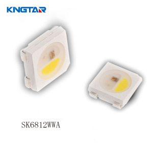 Factory Direct SK6812 lamp beads RGBW/WWA 5050SMD built-in IC pure gold wire copper bracket magic color