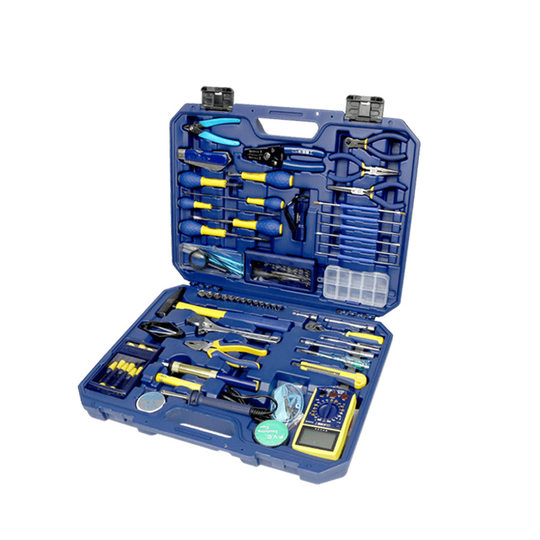 Great Wall electrician suit hardware toolbox electrician telecommunication tool set multifunctional tools suit 87 pieces