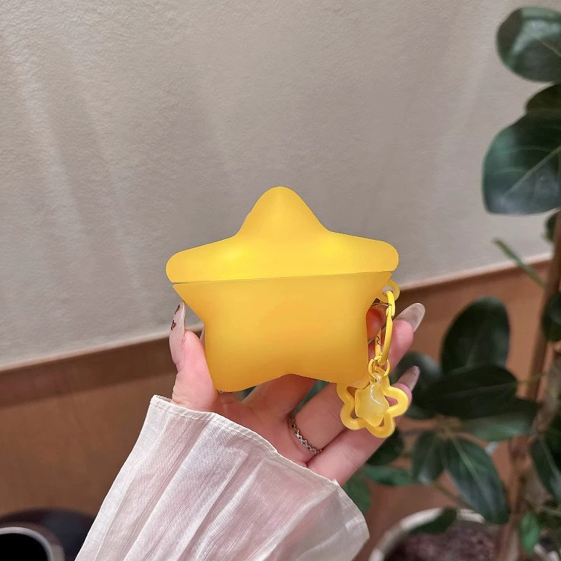 Силиконовый защитный чехол для AirPods, мультяшный 3D-дизайн с креплением, подходит для AirPods 1/2/3/4/Pro/Pro3
