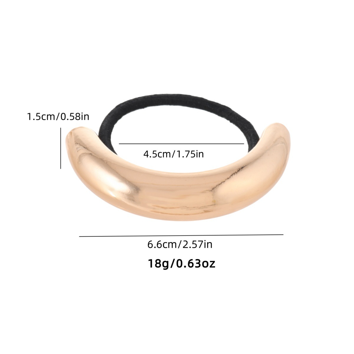 Cuerda para el cabello de metal de viento frío minimalista, anillo para el cabello de aleación, nuevo estilo coreano, coleta de caballo de alta calidad, corbata para el cabello, corbata para el cabello, corbata para el cabello