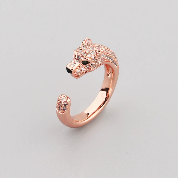 Golden ring, pink gold