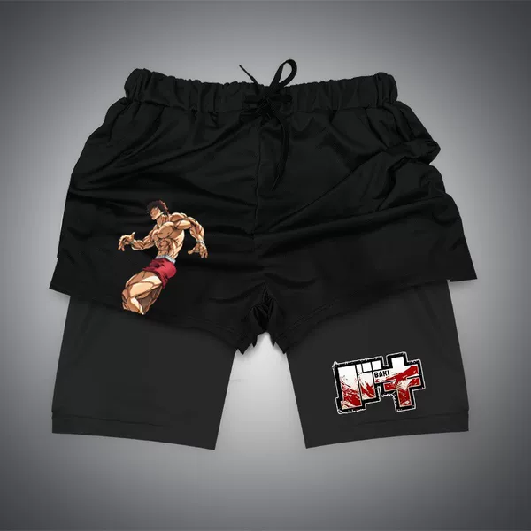 Dragon Ball Series 3D Digital Printed Shorts Double Layer Beach Pants Amazon Cross-border E-commerce Hot Supply