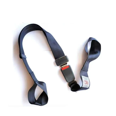 Electric Vehicle Tricycle Child Safety Belt, Wheelchair Safety Belt, Stretcher Type, No Need for Screws, No Installation Required Safety Belt (Motorcycle Safety Supplies) - reversed-black-side-insert-stretcher-10035