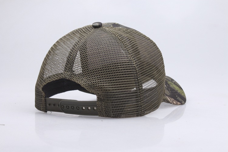 Outdoor Sun Protection Quick Drying Hat With Jungle Leaves Men's And Women's Camouflage Fashionable Baseball Cap_voghion.com
