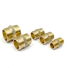 All-copper double outer wire direct pairing wire 6 points short wire butt extension lengthened wire water inlet joint large and small head pairing wire 4 points