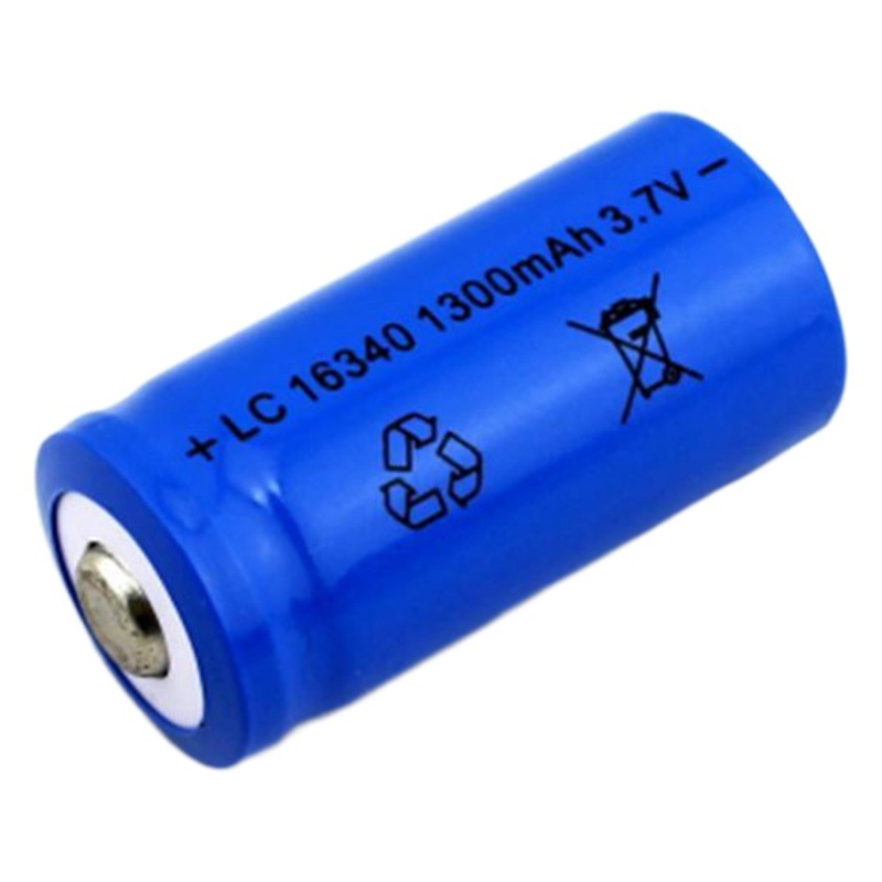 Factory direct 16340 lithium battery CR123A laser pointer battery 3.7V strong flashlight rechargeable battery