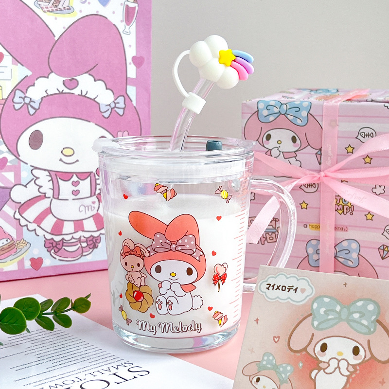 Birthday gift for girls cup cute water cup milk cup with handle…